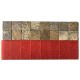 Concrete Stamp Mold SM 6010 Travertine Border, 32.5" x 8"