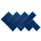 Travertine Herringbone Tile Concrete Stamps SM 6100, 43.5" x 21.75"