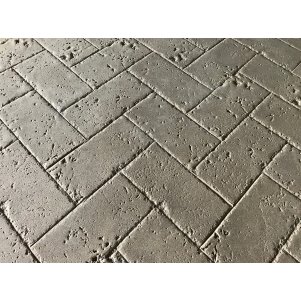 Concrete Stamp  SM 6100 Herringbone Travertine, 43.5" x 21.75"