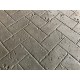 Travertine Herringbone Tile Concrete Stamps SM 6100, 43.5" x 21.75"