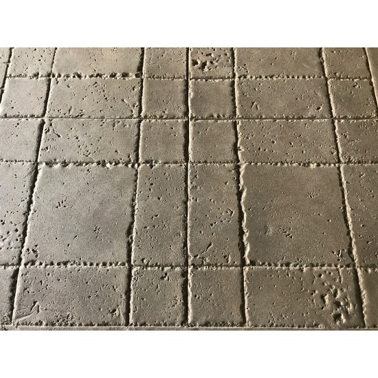Concrete Stamp Mold SM 6200 Travertine Stone, 24" x 24"