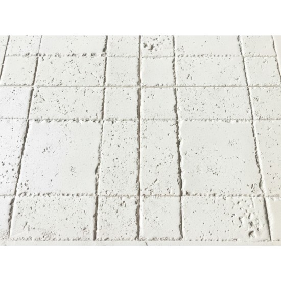 Travertine Mixed Tile Concrete Stamps SM 6200, 24" x 24"