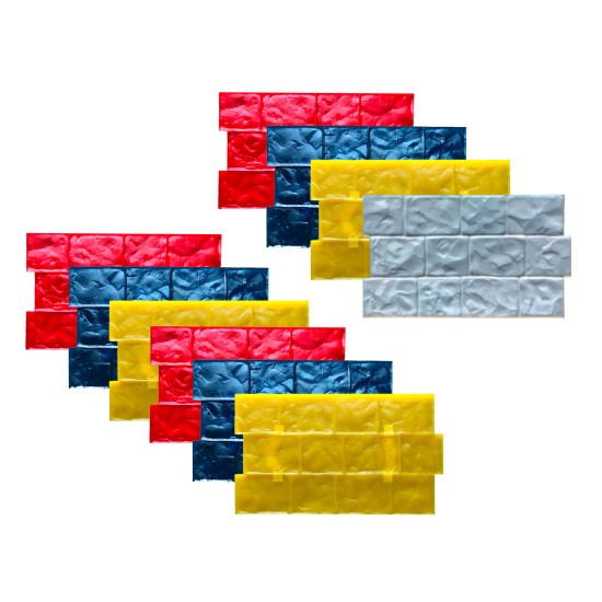 Concrete Cobblestone Stamp SM 7100, 31" x 18"