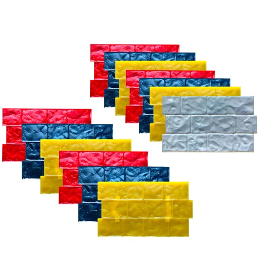 Concrete Cobblestone Stamp SM 7100, 31" x 18"