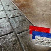 Cobblestone Concrete Border Stamp Mat SM 7110, 31" x 12" Cobblestone Concrete Border Stamp Mat SM 7110, 31" x 12"