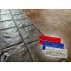 Cobblestone Concrete Border Stamp Mat SM 7110, 31" x 12"