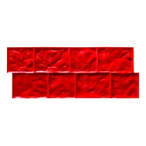 Cobblestone Concrete Border Stamp Mat SM 7110, 31" x 12"