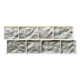 Cobblestone Concrete Border Stamp Mat SM 7110, 31" x 12"
