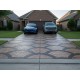 Old London Fan Cobblestone Concrete Stamps SM 8000, 46" x 26"