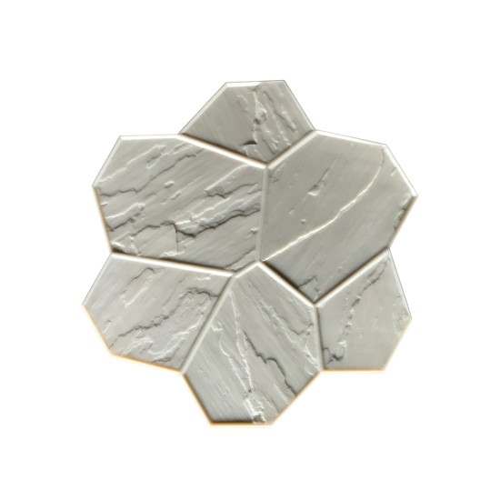 Concrete Stamp Mats SM 1901 Random Stone, 29" x 29"
