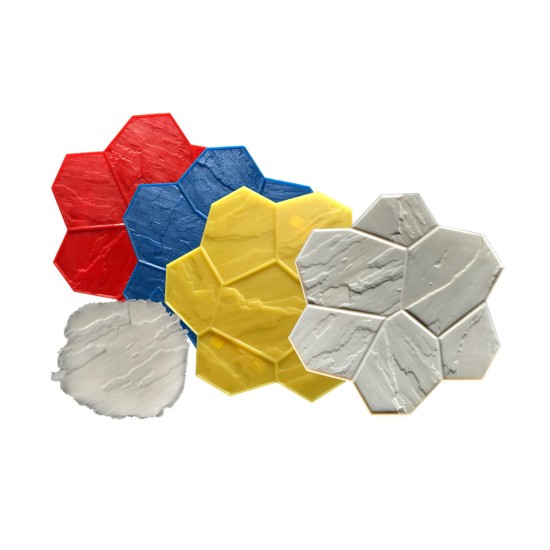 Concrete Stamp Mats SM 1901 Random Stone, 29" x 29"