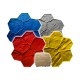 Heavy Texture Slate Random Stone Concrete Stamps SM 1902, 29" x 29"