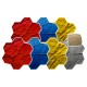 Heavy Texture Slate Random Stone Concrete Stamps SM 1902, 29" x 29"