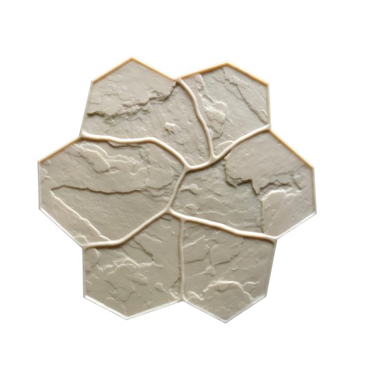Concrete Stamp Mats SM 1903 Random Stone, 29" x 29"