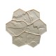 Concrete Stamp Mats SM 1903 Random Stone, 29" x 29"