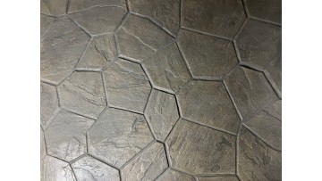 Concrete Stamp Mats SM 1901 Random Stone, 29" x 29"