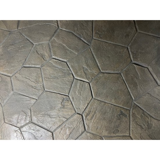 Concrete Stamp Mats SM 1901 Random Stone, 29" x 29"