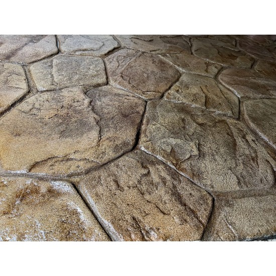 Concrete Stamp Mats SM 1902 Random Stone, 29" x 29"