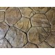 Concrete Stamp Mats SM 1902 Random Stone, 29" x 29"