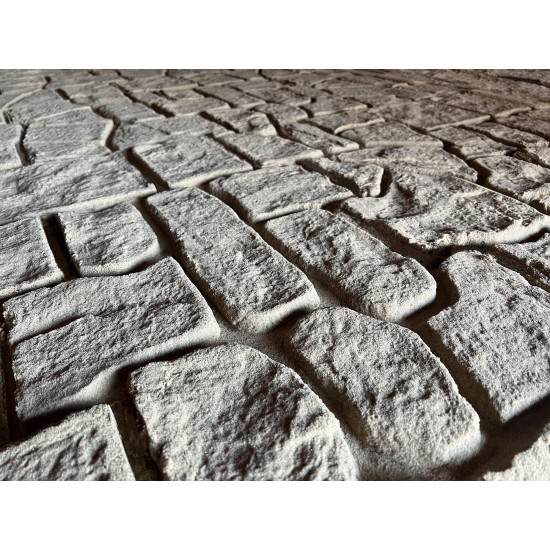 Random Stone Wall Stamp WSM 10513, 34" x 16"