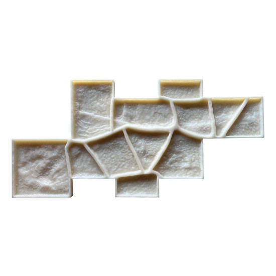 Random Stone Wall Stamp WSM 10513, 34" x 16"
