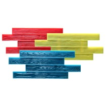 Wall Stamps WSM 105200. 3 1/2" Wide Wood Planks, 35.75" x 14"