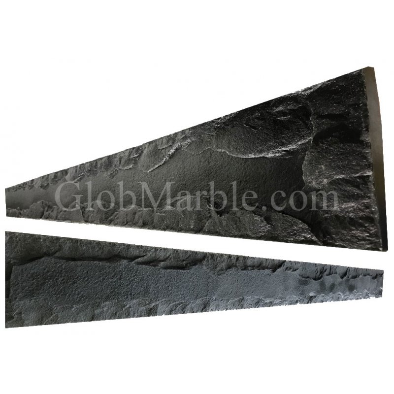 Feathered Slate Risers- 8" Porches Walttools Step Inserts for Concrete Steps 