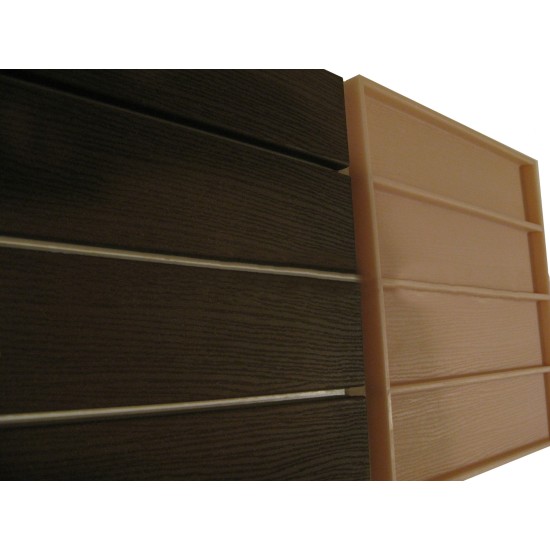 Stepping Stone Mold Wood Grain WS 5001, 24" x 23"