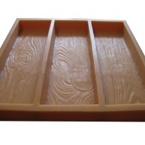 Stepping Stone Mold Wood Grain WS 5010, 18" x 17"