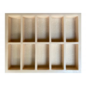 Concrete Brick Mold SS 5502, 22.75" x 17.5"