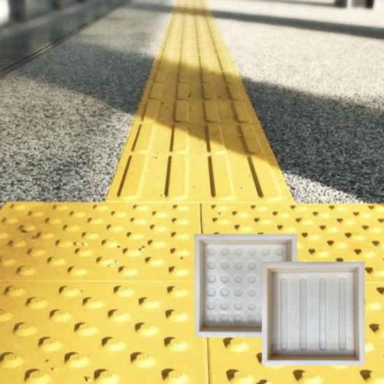 ADA-Compliant Tactile Warning Surface Tile Mold  PS 60100