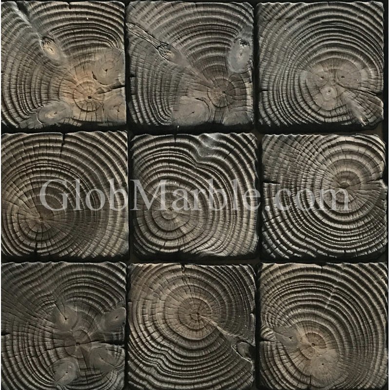 Concrete Stepping Stone Mold WS 5902 Wood Logs
