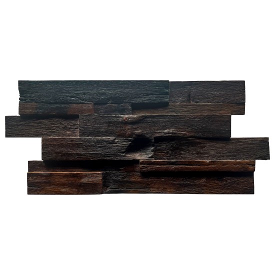 Rustic Wood Concrete Mold VS 810, 29" x 13"