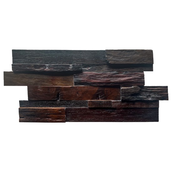 Rustic Wood Concrete Mold VS 810, 29" x 13"