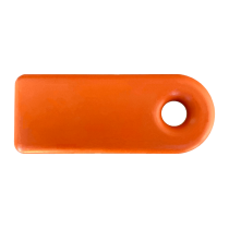 Oval overflow hole connector