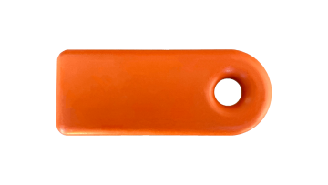 Oval overflow hole connector