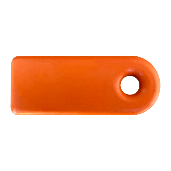 Oval overflow hole connector