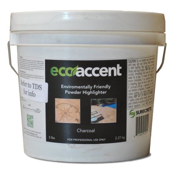 Powder Stamped Concrete Accent Color Water-Based Stain Eco-Accent