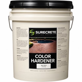 Color Concrete Hardener Pail