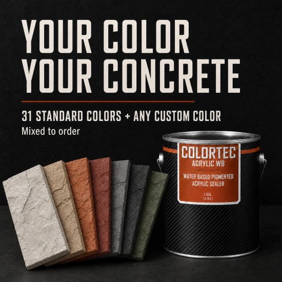 ColorTec Acrylic Water Based Pigmented Sealer