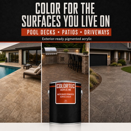 ColorTec Acrylic Water Based Pigmented Sealer