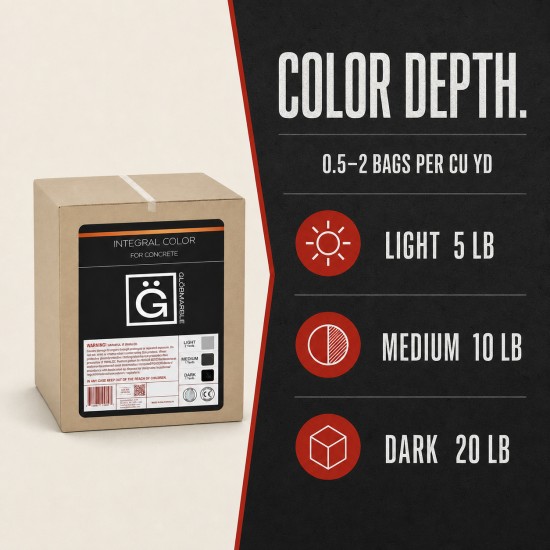 Concrete Integral Color & Cement Pigments
