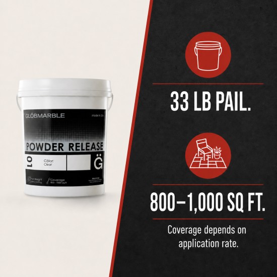 Stamped Concrete Colored Powder Release Agent (33 lb Pail)