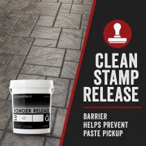 Stamped Concrete Colored Powder Release Agent (33 lb Pail)