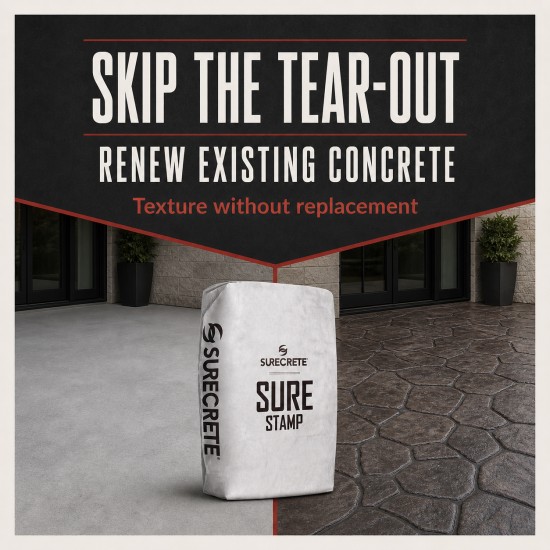 SureStamp - Stamp Concrete Overlay