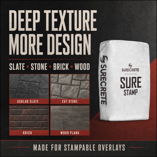 SureStamp - Stamp Concrete Overlay