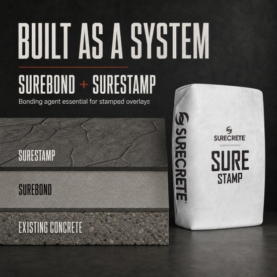 SureStamp - Stamp Concrete Overlay