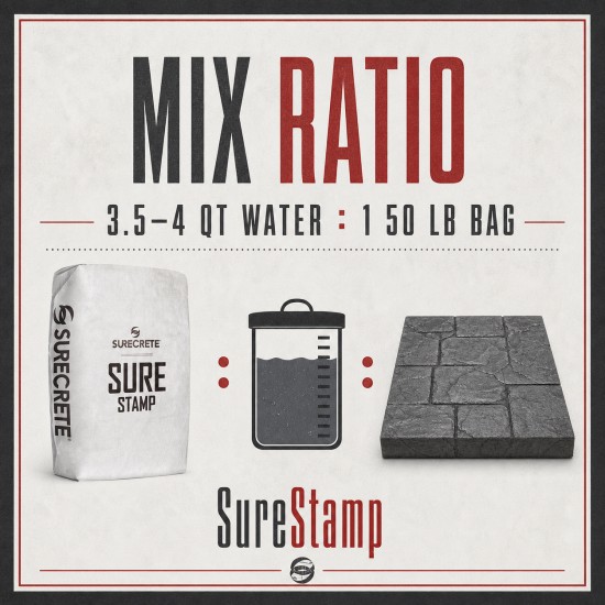SureStamp - Stamp Concrete Overlay