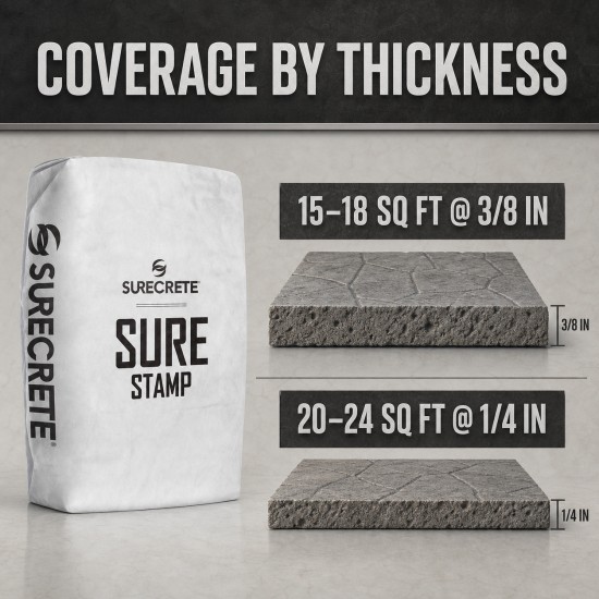 SureStamp - Stamp Concrete Overlay