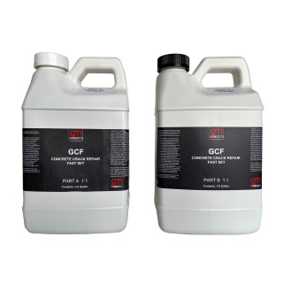 GCF – Fast-Setting Polyurethane Concrete Crack Filler (1-Gallon Bulk Kit)